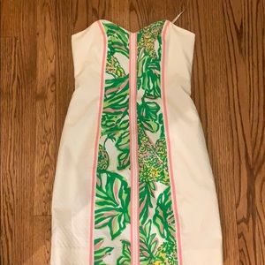 Lily Pulitzer strapless dress
